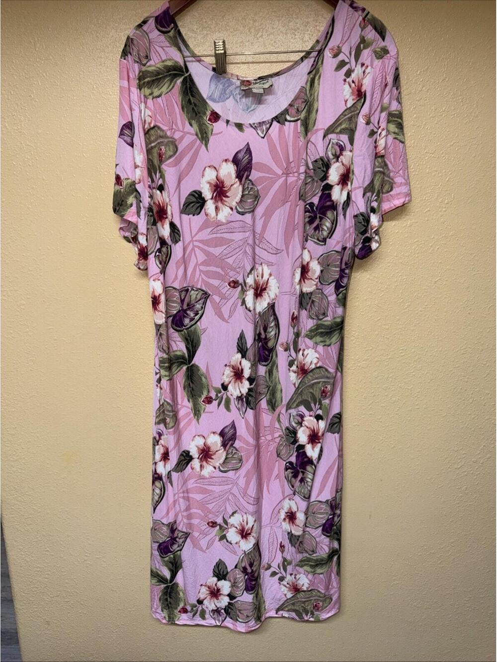 Vintage Rare Hilo Hattie's Hawaiian Dress, Size 2XL